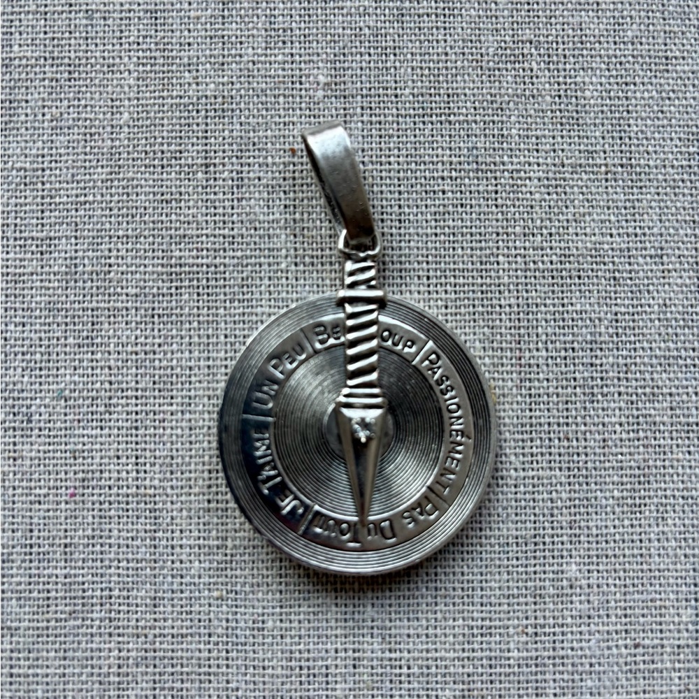 Dylanlex Love Dial Silver Pendant